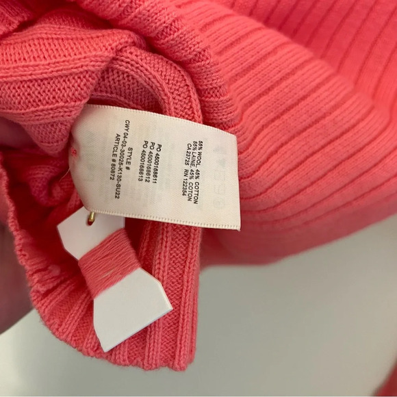 Aritzia Wilfred Pink Manila Cardigan Sweater Size S NWT - Picture 6 of 9